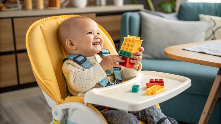 Different types of high chairs