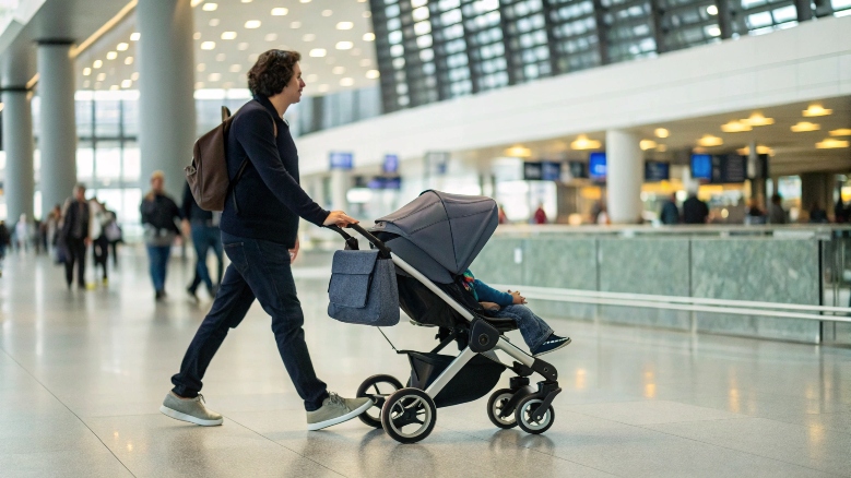 alt with keywords: Best travel stroller