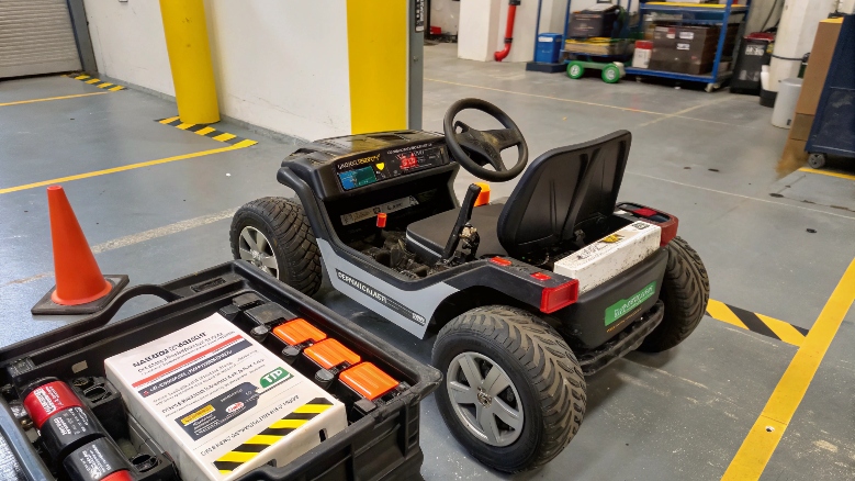 alt with keywords: Flammability of electric vehicle batteries