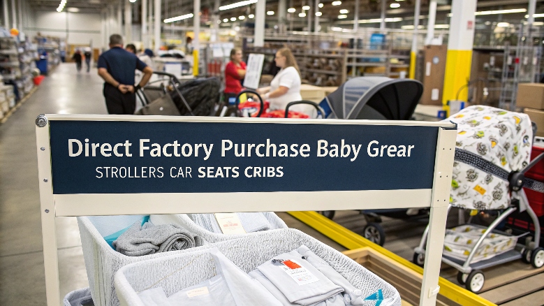 alt with keywords: Direct factory purchase risks baby gear