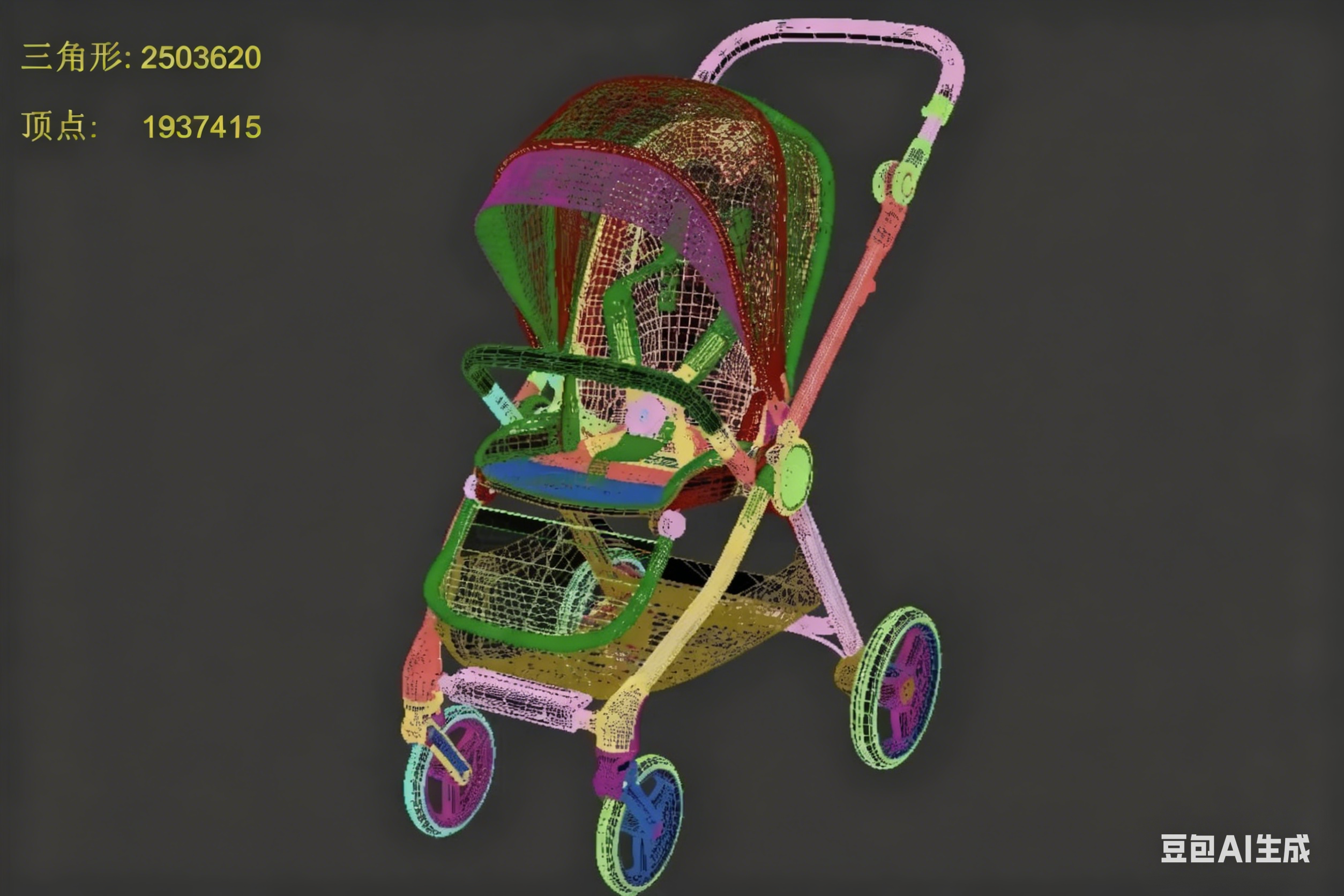 alt with keywords: Stroller manufacturing process