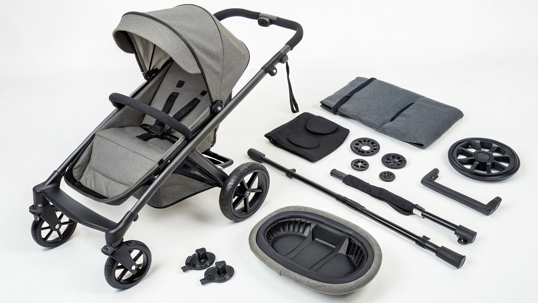alt with keywords: Stroller parts diagram
