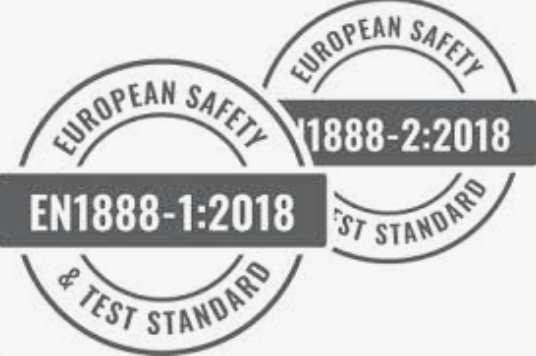 EN 1888 stroller fabric compliance