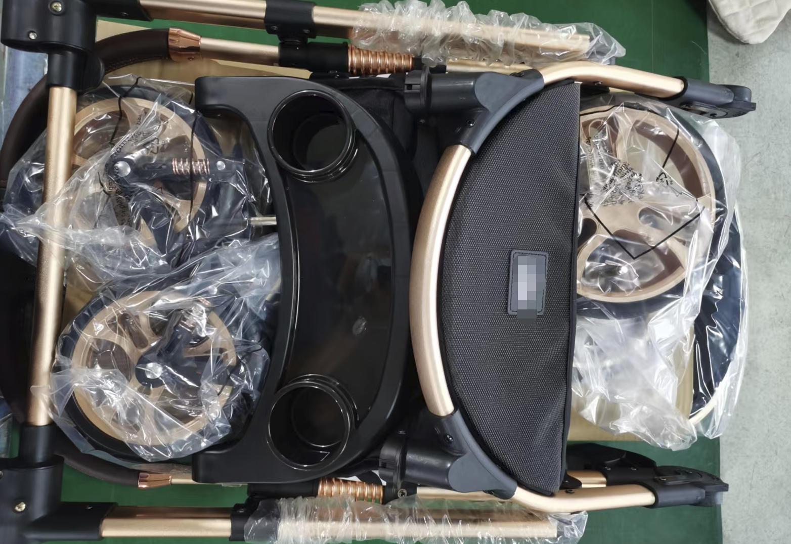 Factory warranty inspection of stroller frame