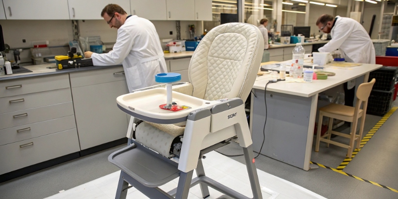 high chair stability test