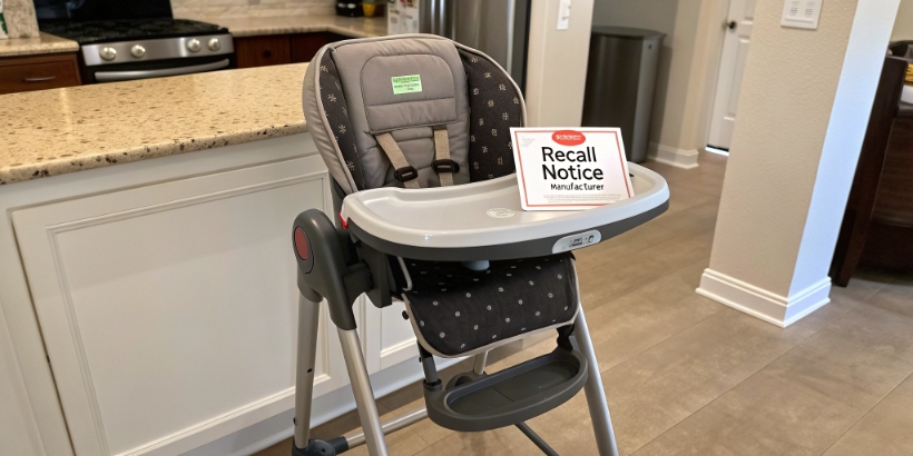 high chair recall example