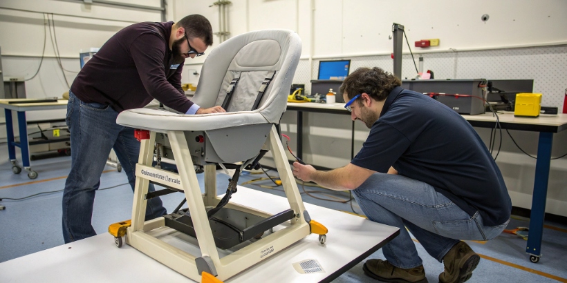 high chair stability test