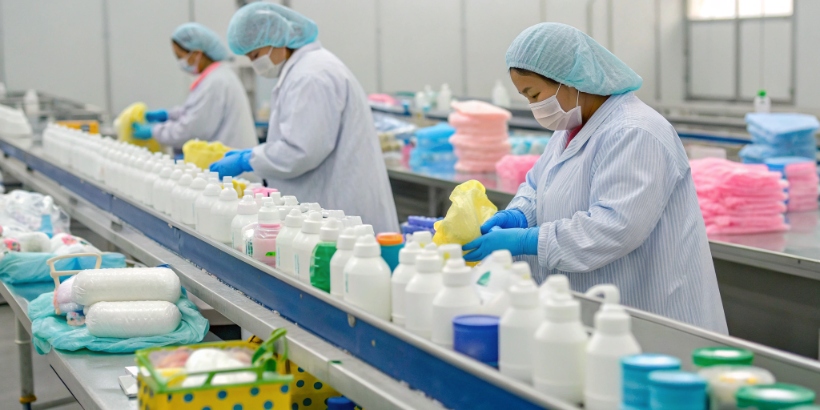 production line audit baby products