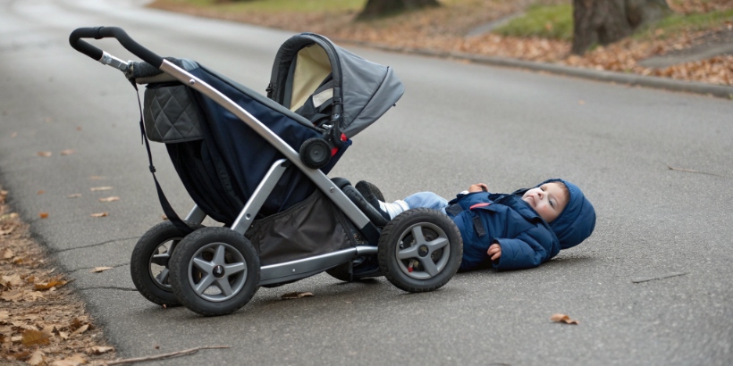 why strollers tip over
